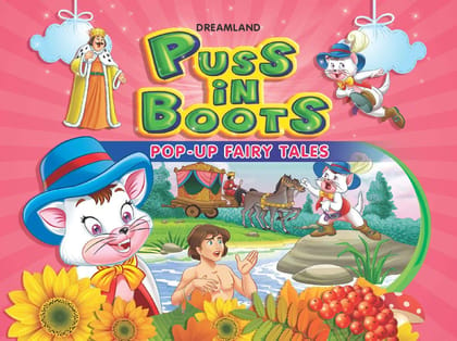 Pop-Up Fairy Tales - Puss In Boots [Board book] Dreamland Publications