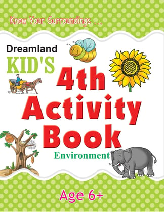 Kid's 4th Activity [Paperback] Dreamland Publications