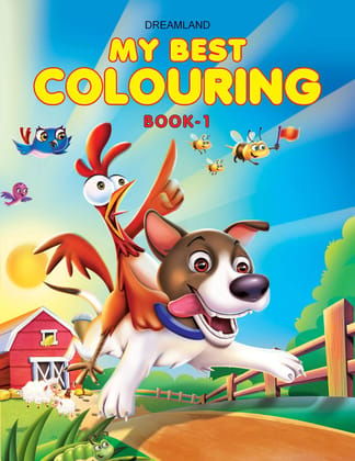 My Best Colouring Book - 1 [Paperback] Dreamland Publications