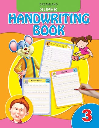 Super Handwriting - 3 [Paperback] Dreamland Publications