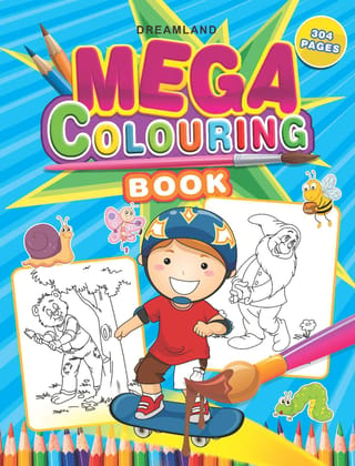 Mega Colouring Book [Paperback] NA