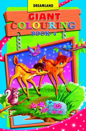 Giant Colouring Book - 4 (English, Paperback, [Paperback] Dreamland Publications