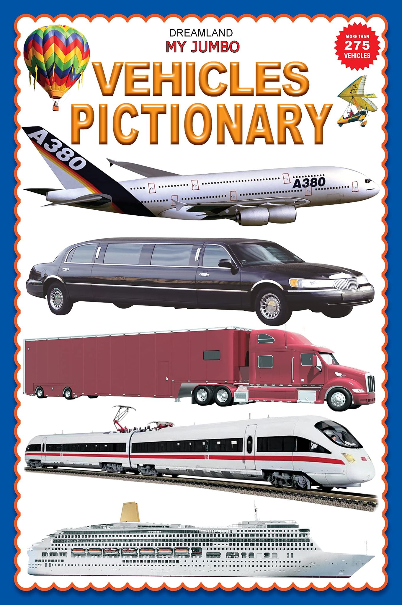 my jumbo vehicles pictionary [Paperback] NA