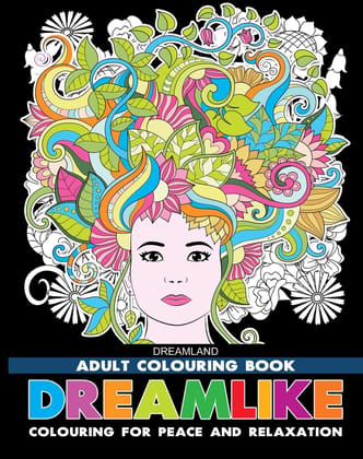 Dreamlike- Colouring Book for Adults [Paperback] Dreamland Publications