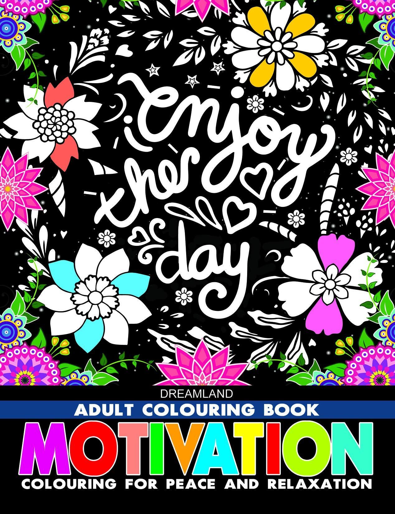 Motivation- Colouring Book for Adults [Paperback] Dreamland Publications