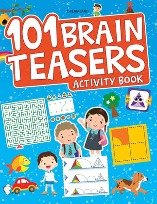 101 Brain Teasers Activity Book [Paperback] Dreamland Publications