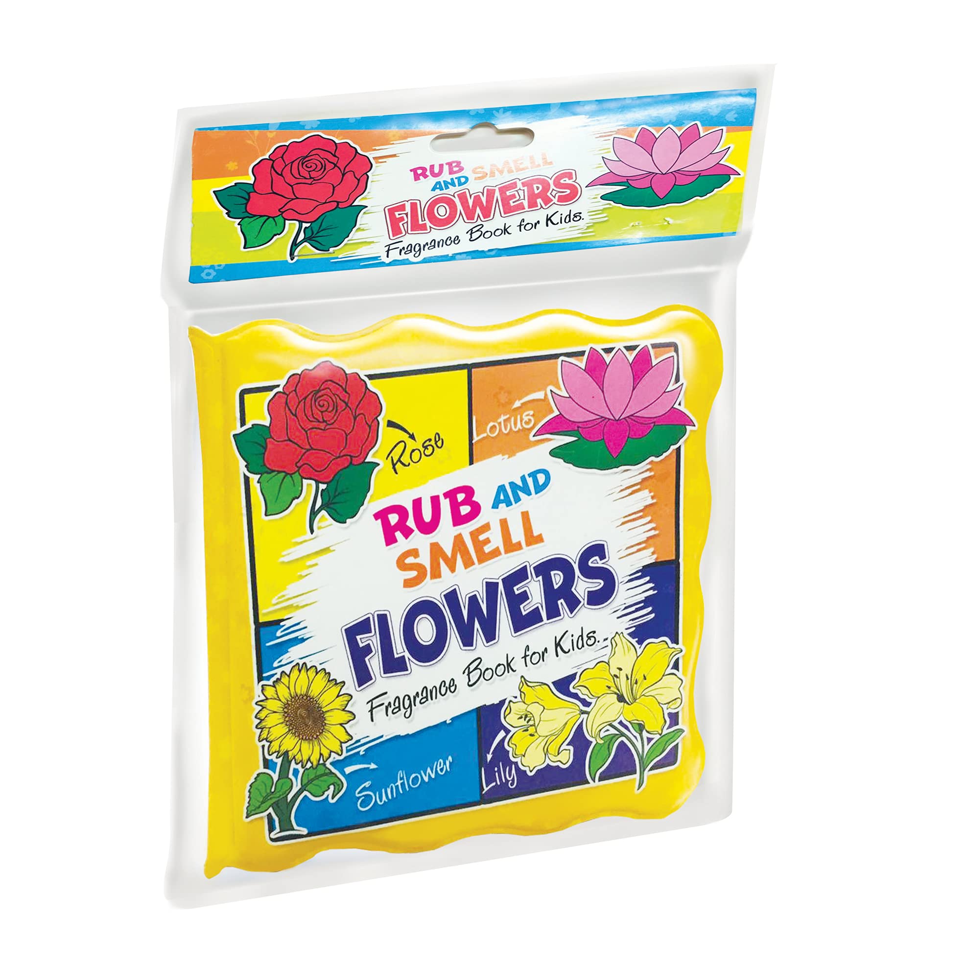 Rub And Smell - Flowers? (fragrance Book For Kids) [Bath Book] Dreamland Publications