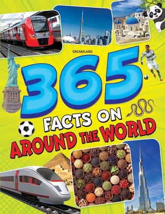 365 Facts On Around The World [Paperback] Dreamland Publications