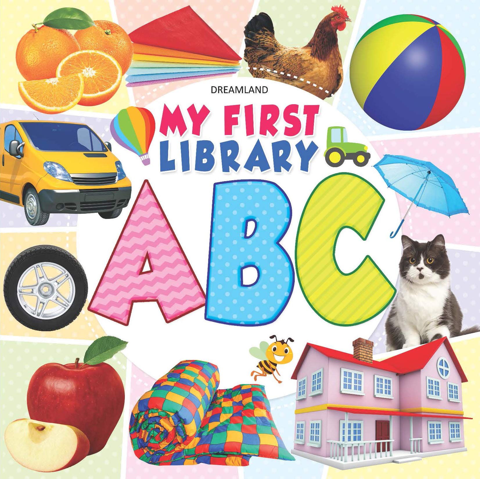 My First Library ABC English Hardcover Cha Hardcover Dreamland Publications