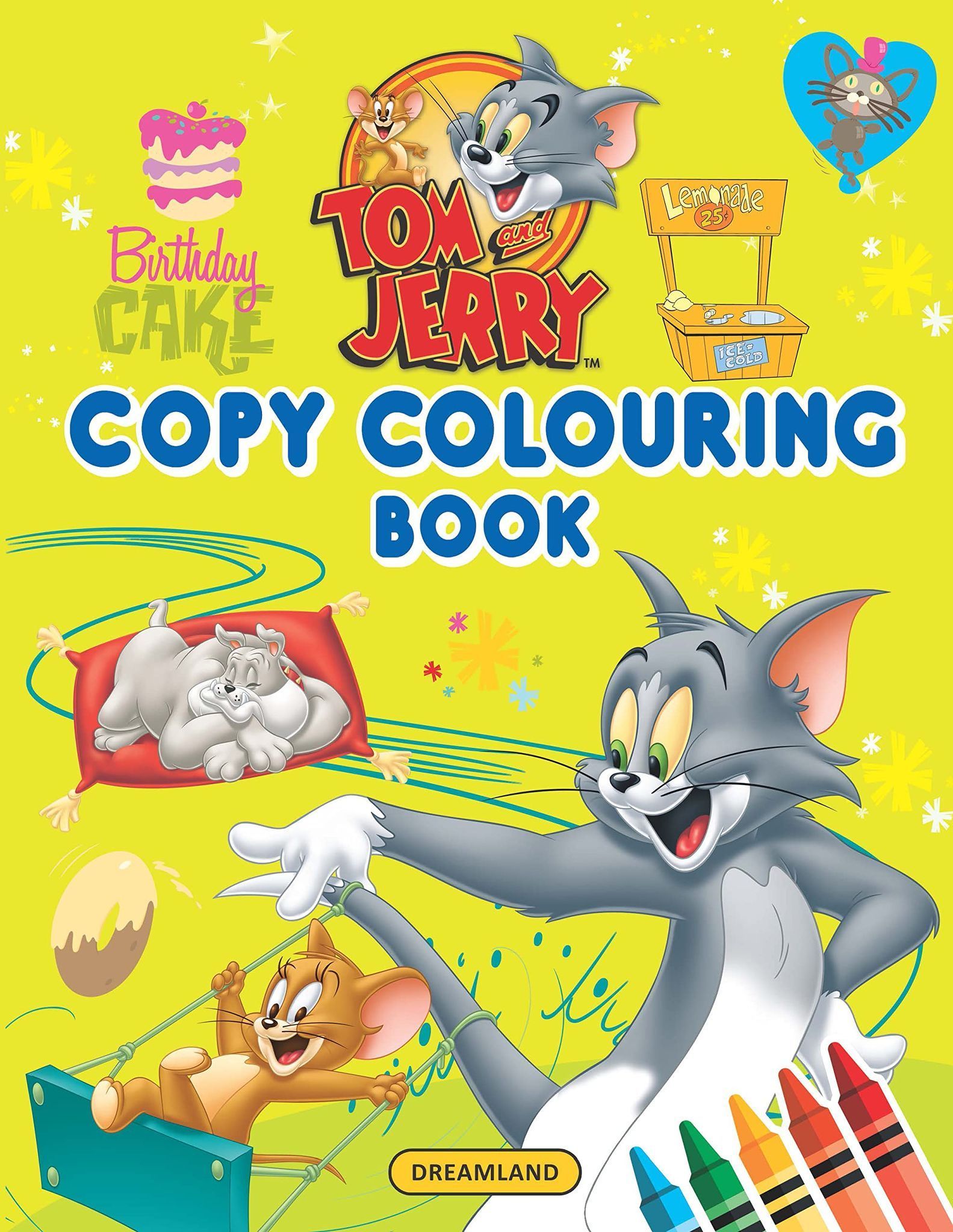 Dreamland Tom and Jerry Copy Colouring Book ( Dreamland Publications