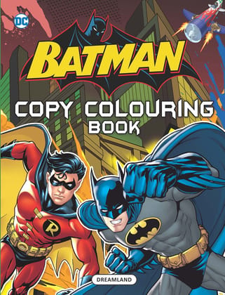 Batman Copy Colouring Book Dreamland Publications