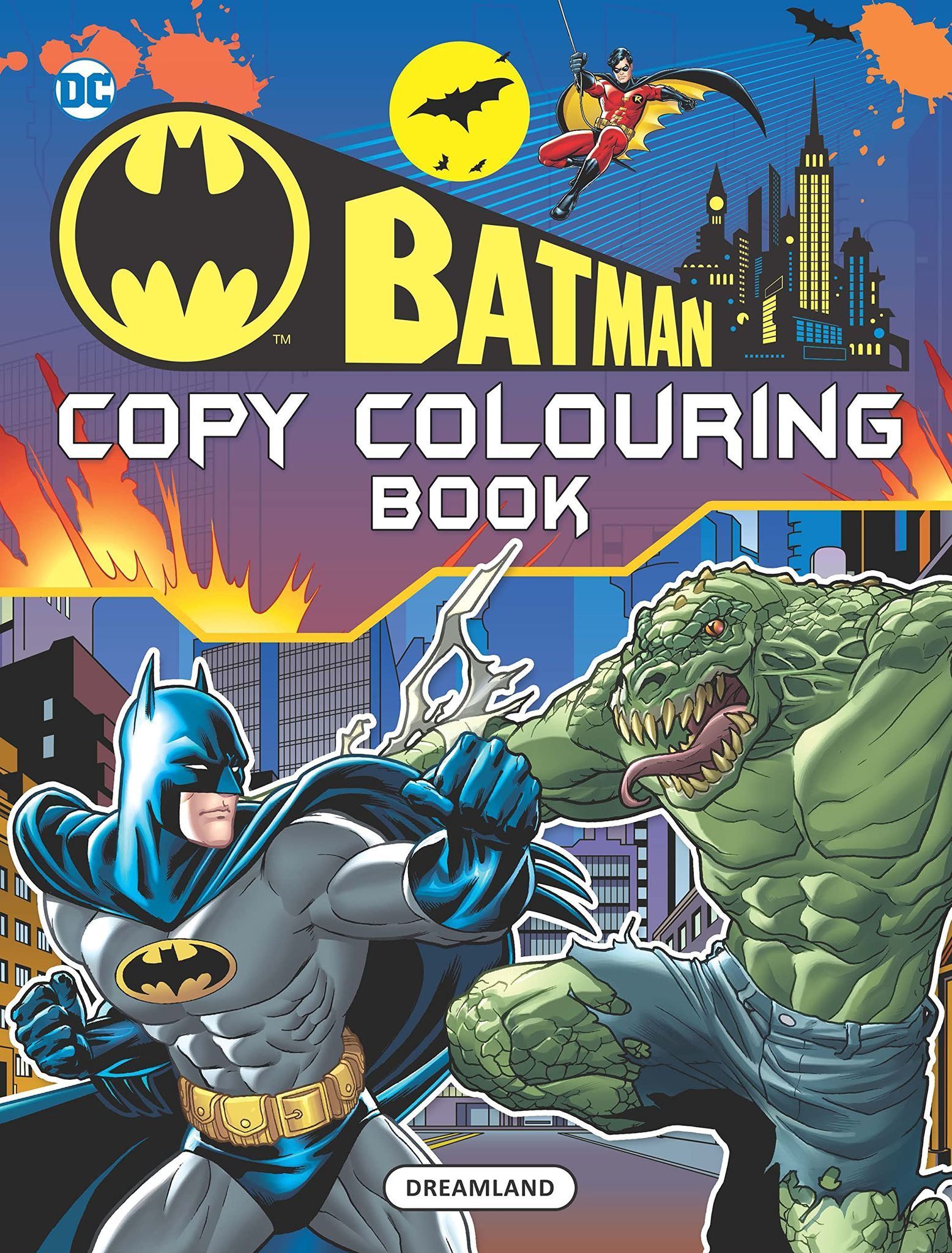 Dreamland Batman Copy Colouring Book (Paperba Dreamland Publications