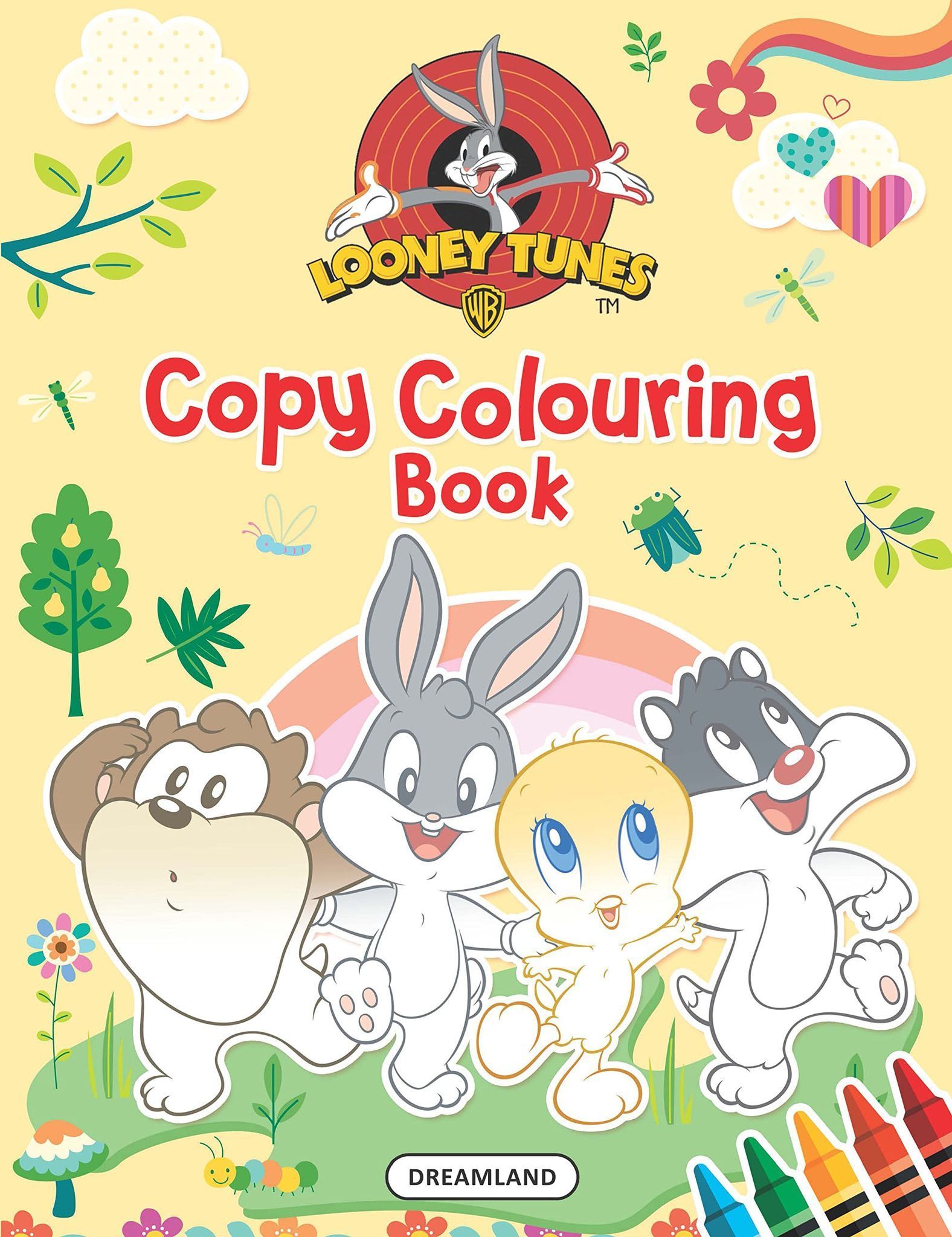 Looney Tunes Copy Colouring Book [Paperback] Dreamland Publications