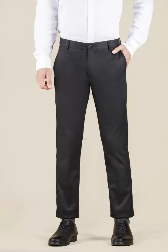 formal black pant for men