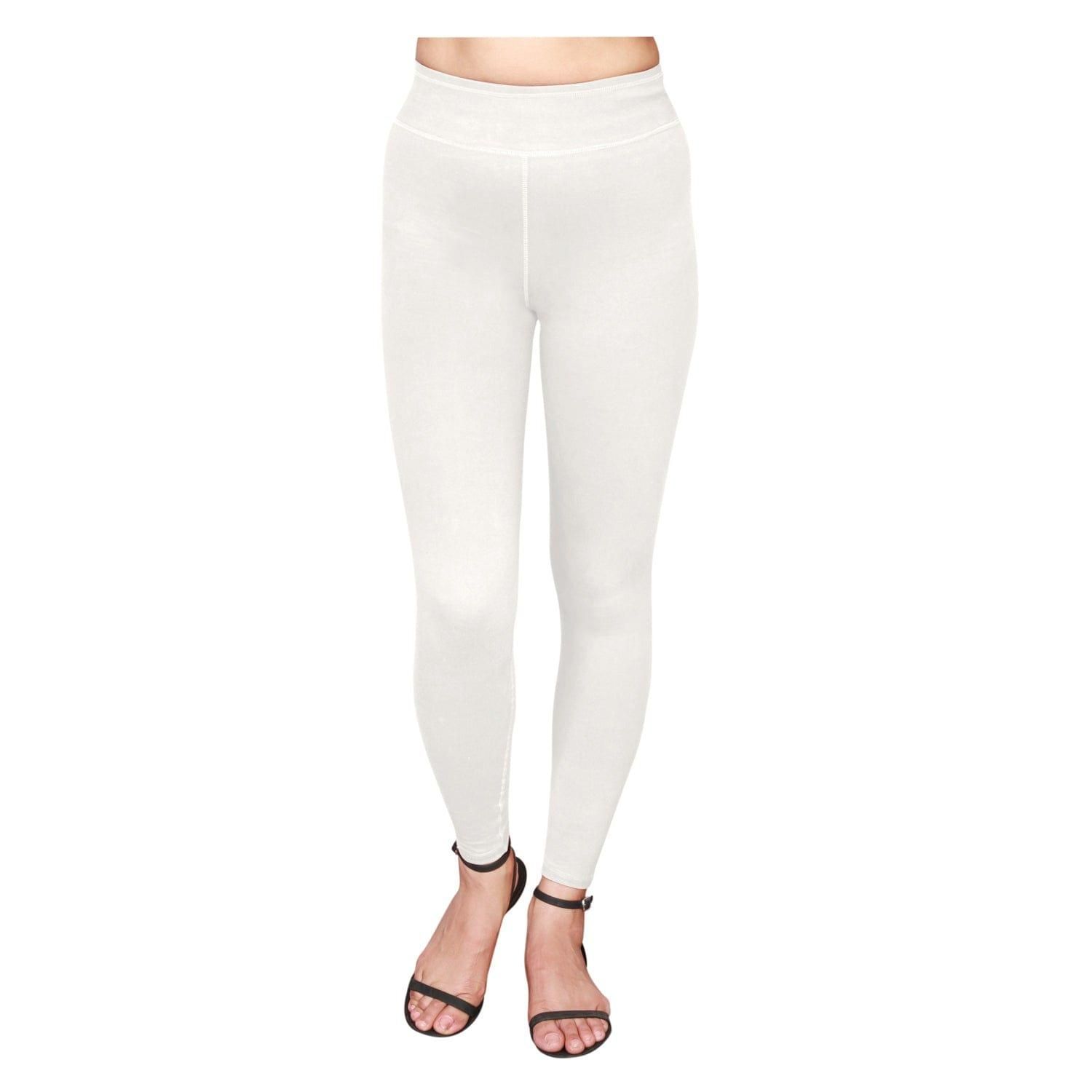 Adorna Active Leggings - White