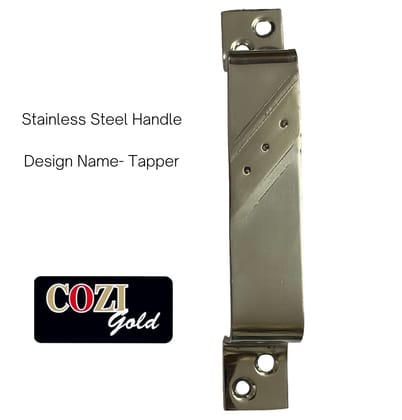 Cozi Gold Tapper Design Handle 2.5MM Thickness (5 inches)