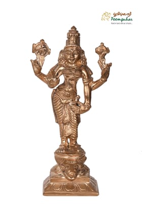 BRONZE 6IN STANDING DURGA