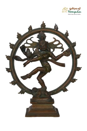 BRONZE 6 INCH NATRAJAR