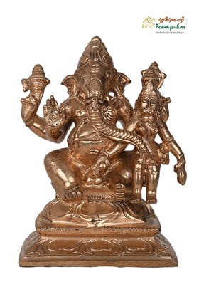 BRONZE 5INCH  USHISTRA GANESH