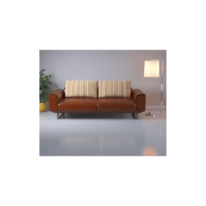 Leatherette 3 Seater Sofa