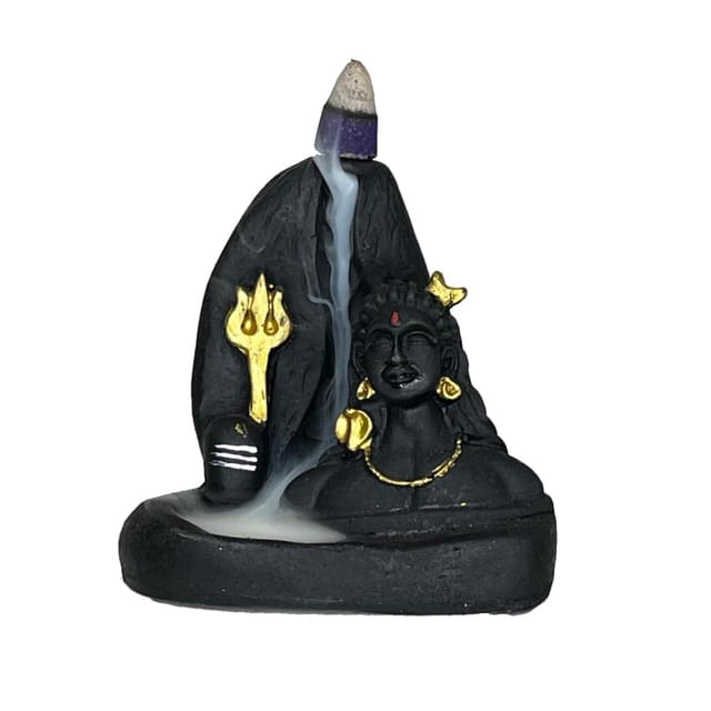 Aaradhak Lord Shiva Smoke Fountain Incense Burner with Free 10 Backflow  Incense Cones Sticks