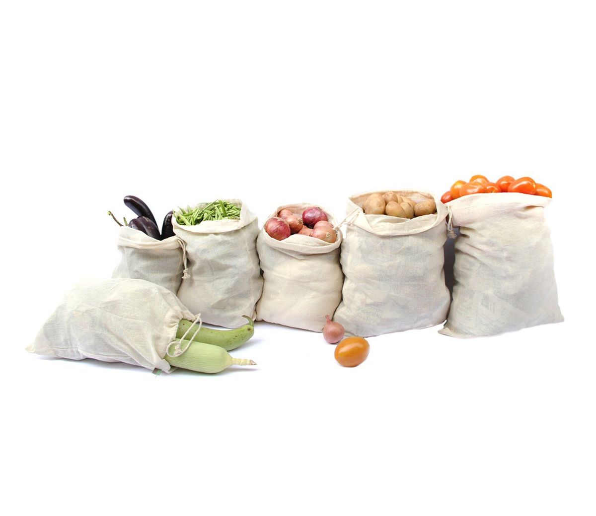 Reusable Vegetable Bags Drawstrings Salad Sack Fresh keeping - Temu