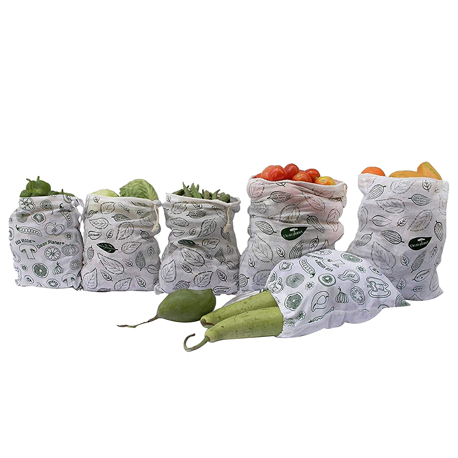 Fruit & Vegetable Tote Bag – Kitschy Kawaii
