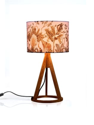 Jungle Trio Wooden Lamp