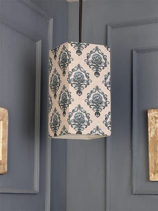 Block Print Hanging Shade