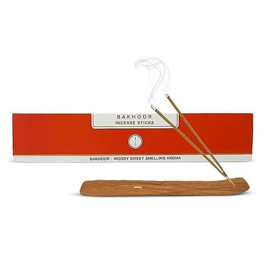 Nirmalaya Bakhoor Incense Sticks Agarbatti | Incense Sticks for Pooja |100% Natural and Charcoal Free | Organic Incense Sticks| Incense Sticks for Home Fragrance | 40 Sticks per Pack