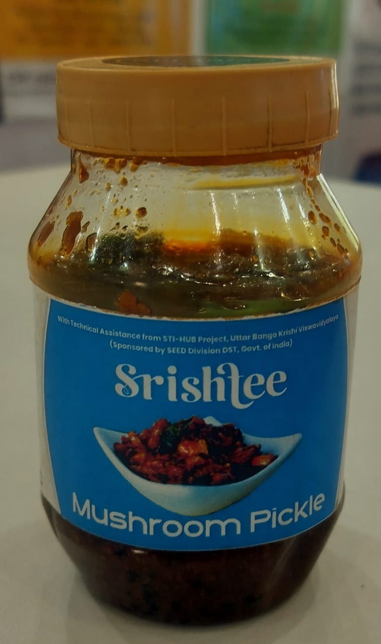 Srishtee Mushroom Pickle 4 Bottle