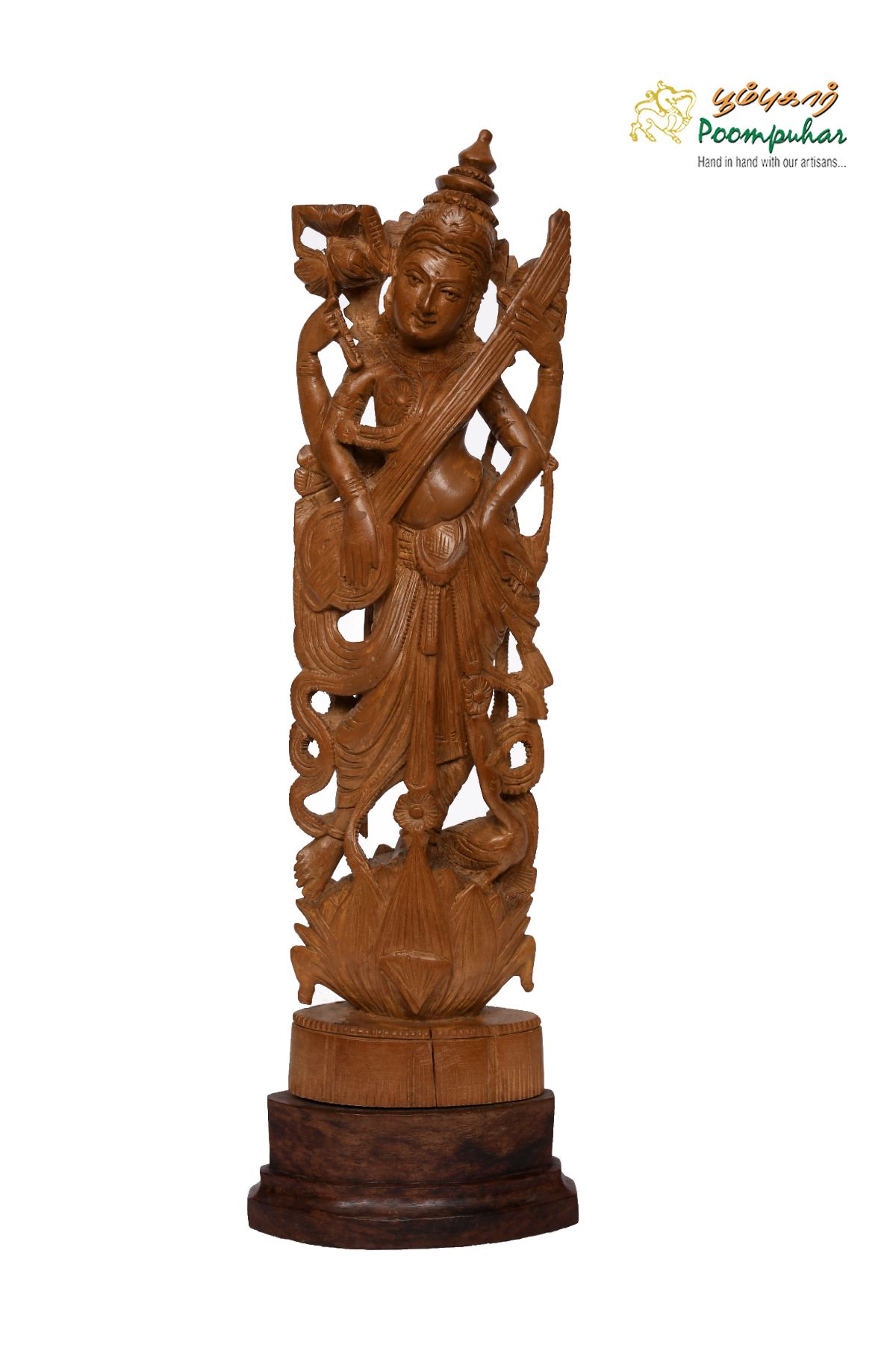 SANDALWOOD 12 INCH SARASWATHI