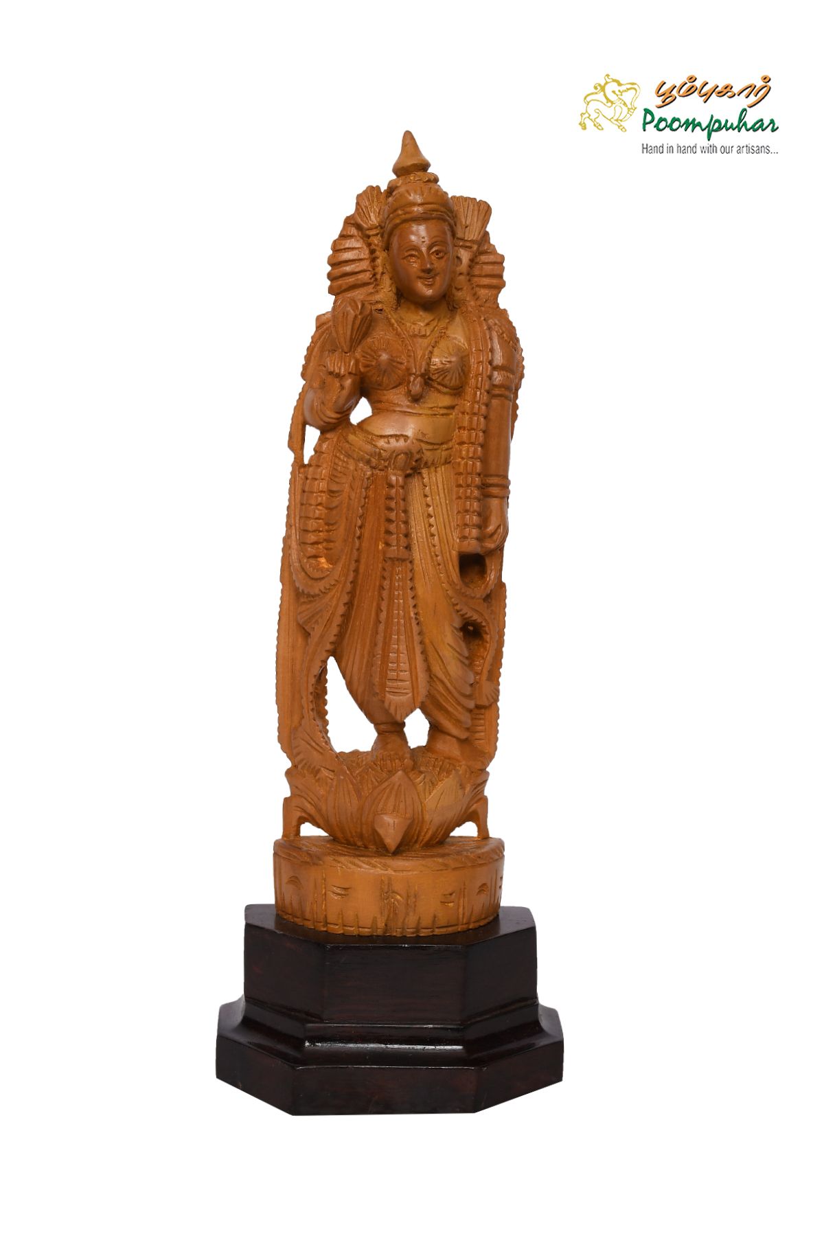 SANDALWOOD 9 INCH LAKSHMI