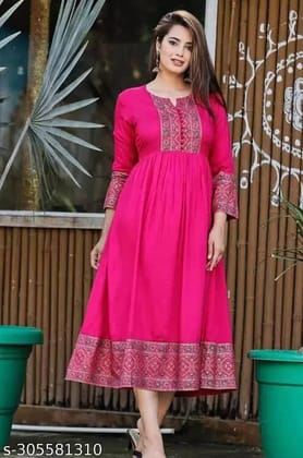 Faregin Anarkali Kurti for Women