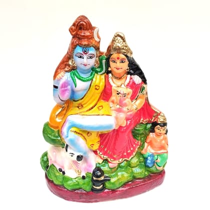 simonart and printing shiv parvati idol 28 cm