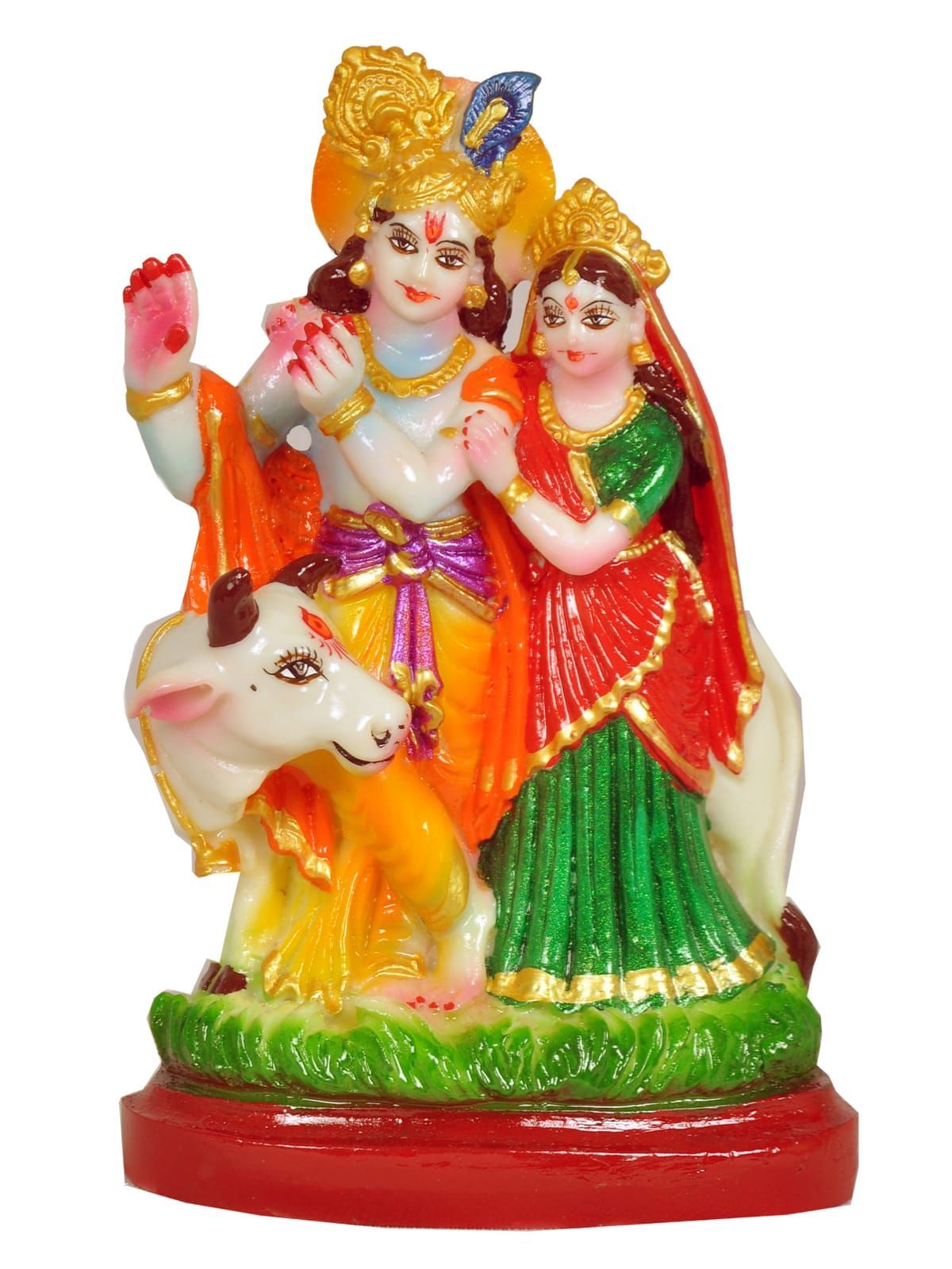 simonart and printing radha krishna idol