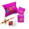 Delberto Rakhi Rakhi for Brother Most Awesome Bro Printed Mug Gift Set of Mug 330ml Gift Best Rakhi Gift for Brother Rakhi for Brother (Most Awesome BRO-Mug-Rakhi-Card)