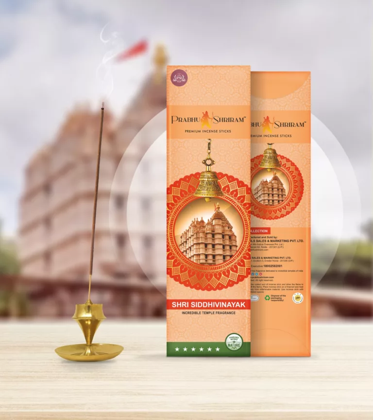 JPSR Shri Siddhivinayak Temple Premium Incense Sticks