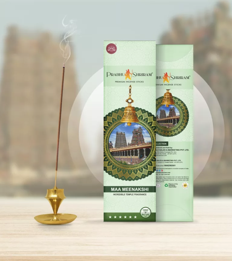 JPSR Maa Meenakshi Temple Premium Incense Sticks