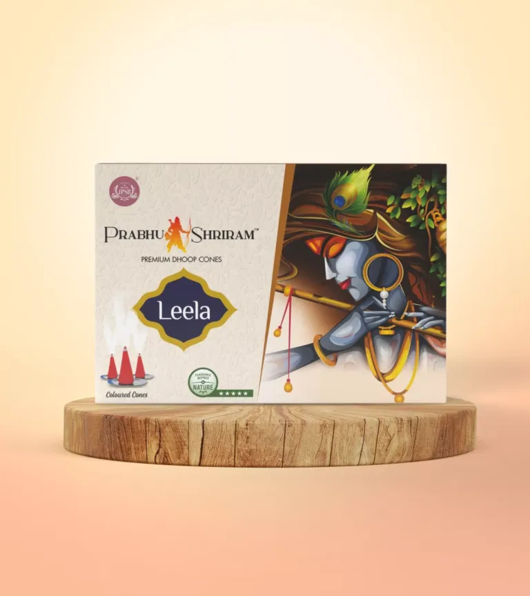 JPSR Charcoal Free Leela Dhoop Cone Single Pack| 25 Cones