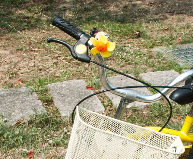 Bicycle Bell Sunflower Design