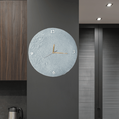 Surreal Lunar Wall Clock