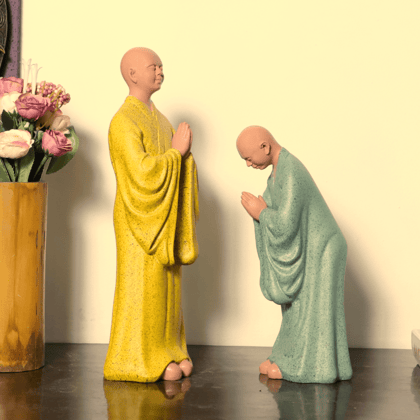 Surreal Monk  of the World(set of -2)