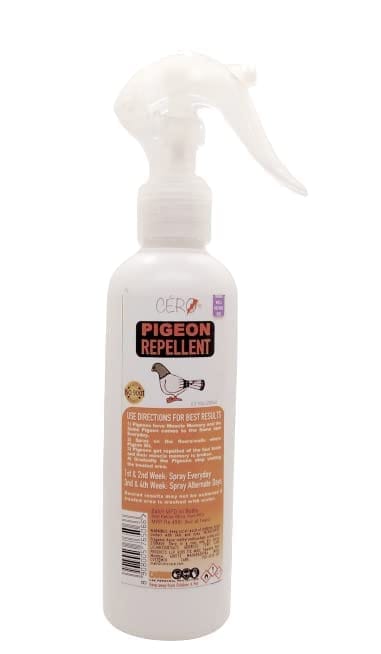 CERO New Pigeon Repellent Trigger Spray (200 ml) Better Than Anti Pigeon Spikes Get rid of Pigeons from the Roof Balcony or Yard