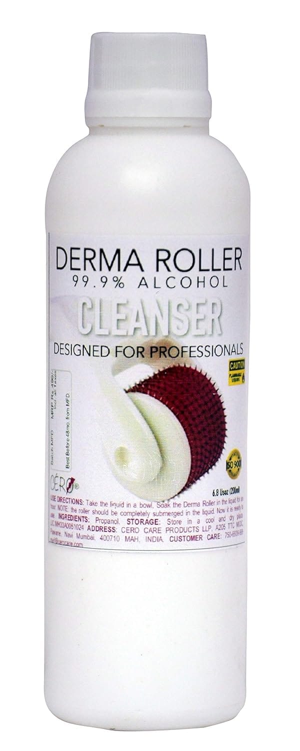 CERO ® Derma Roller Decontaminant Cleanser 99.9% Alcohol (200ml)