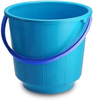 INDUSTRIES Unbreakable Strong Plastic Bathroom Bucket 13 Ltr (Blue) -CTKTC37903 13 L Plastic Bucket  (Blue)