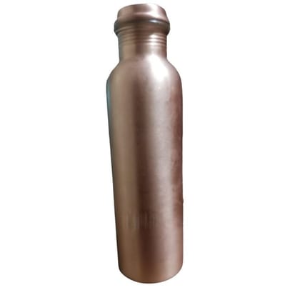 Ayurvedic Pure Copper Water Bottle - Leak Proof 1 Ltr Capacity