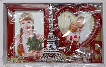 Red 3D Picture Heart Shape Frame