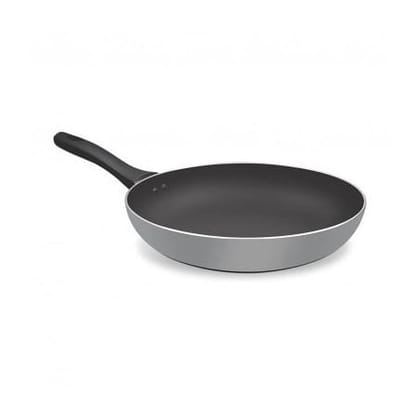 Black Stainless Steel Pro Cook Fry Pan, For Kitchen, Round