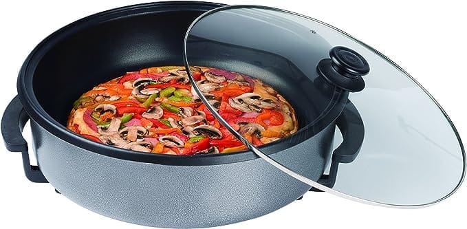 Fackelmann Silver Kadai With Lid, For Kitchen